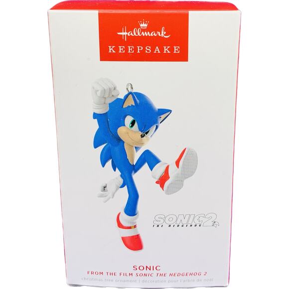 Hallmark SONIC The Hedgehog 2‎ Keepsake Ornament 2022 New in Box - Picture 1 of 5